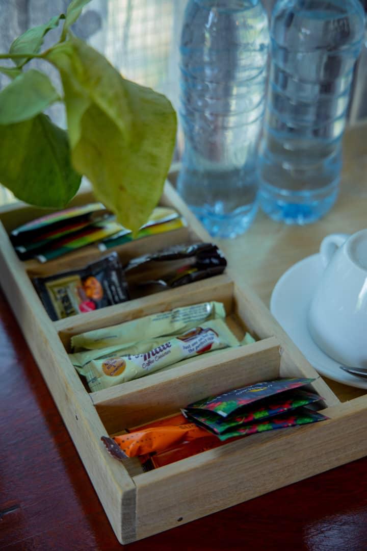 In-room amenities and refreshments