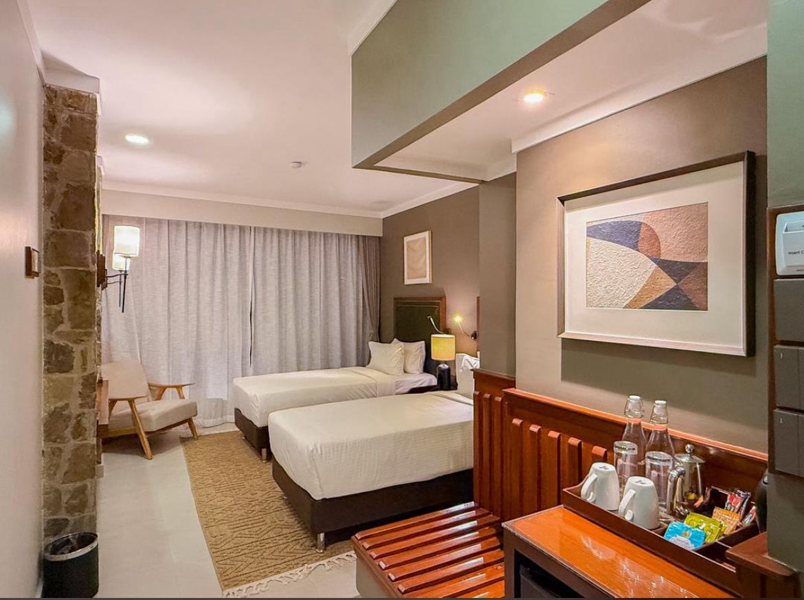 Twin Room at Mikumi Wildlife Lounge